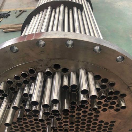 Titanium tubes for heat exchangers