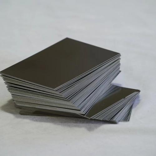 Titanium nickel alloy plate