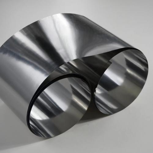 Titanium nickel alloy foil material